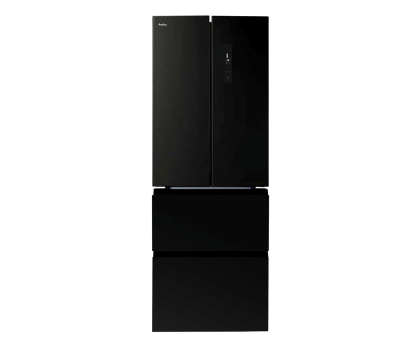 Lodówka Lodówka Amica FY3279.6GDFB French Door No Frost 180,3cm Czarne Szkło VitControl 357L